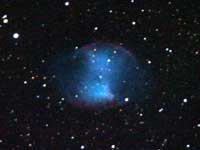 Туманность Гантель NGC 5863 в созвездии Лисичка