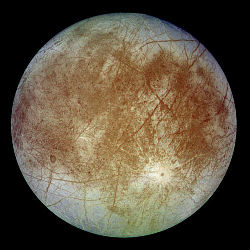 Спутник Юпитера Европа.