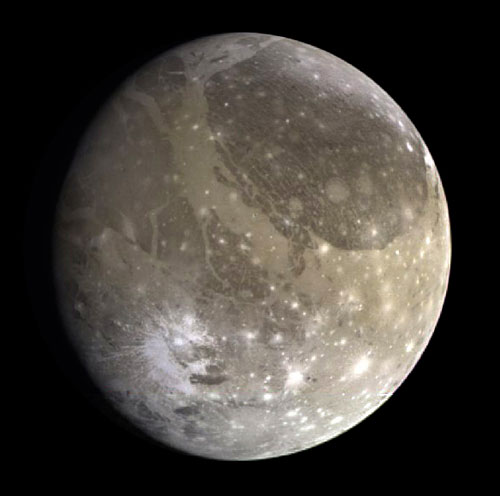 Спутник Юпитера Ганимед (Ganymede)